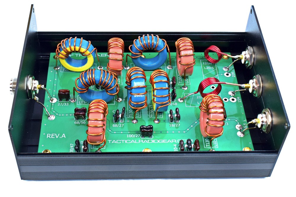 HF TRIPLEXER/DIPLEXER 200W, 20M/15M/10M
