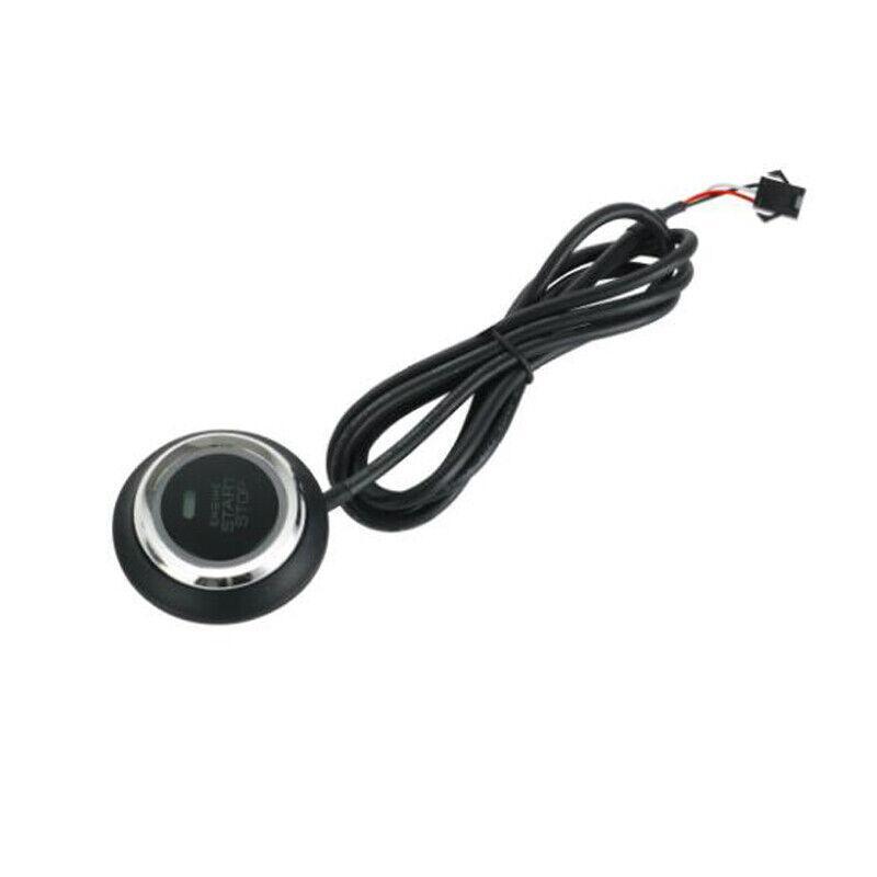 Motorcycle Engine Ignition Keyless One-button Start Anti-theft Alarm System Trim
