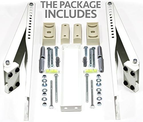 ALPINE HARDWARE Universal Window AC Support - Air Conditioner Bracket - Support