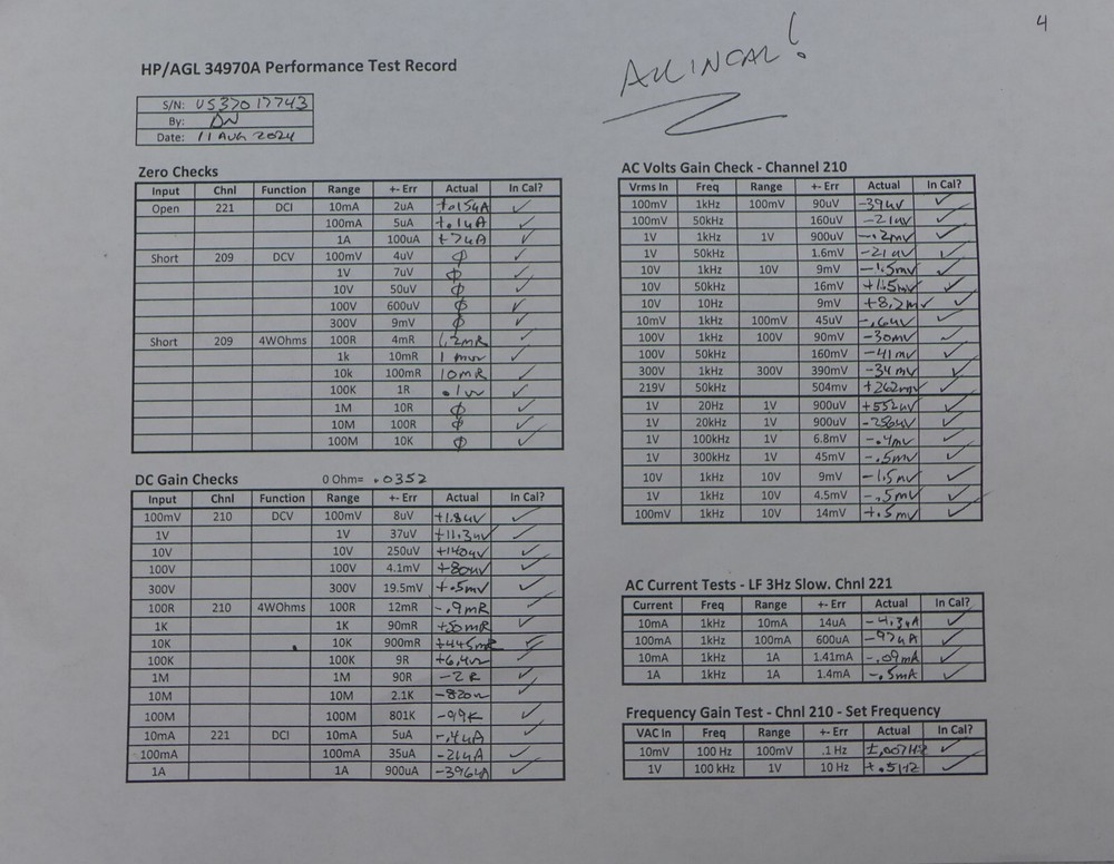 Agilent/HP 34970A Data Acquisition/Switch Unit - Tested and Working #4