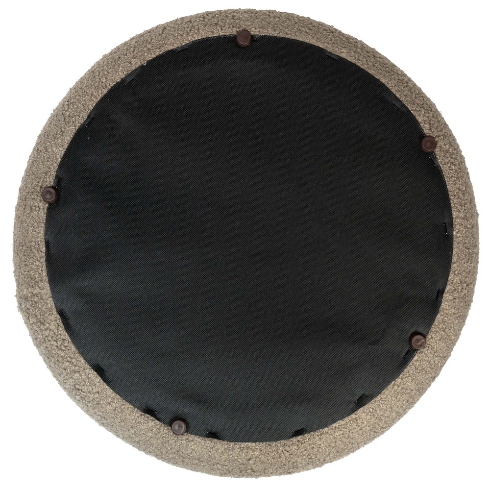 Cloud Ottoman Boucle Taupe