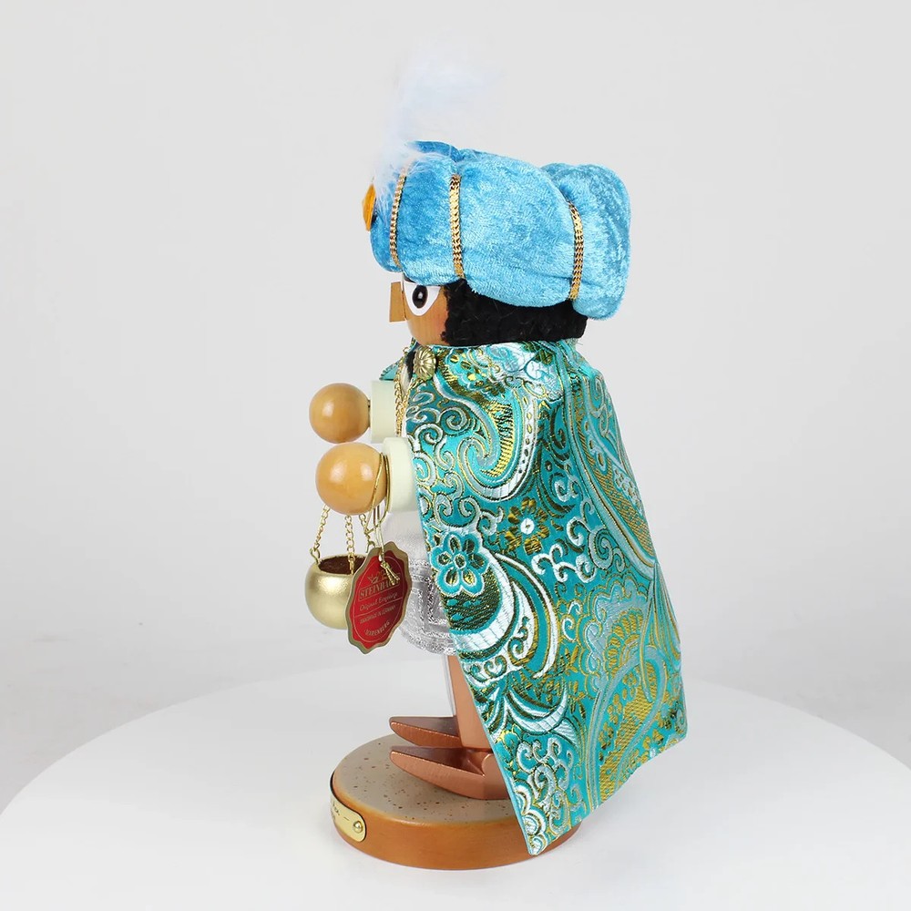 New for 2025- Steinbach Three Wise Men - Balthasar Chubby Size German Nutcracker