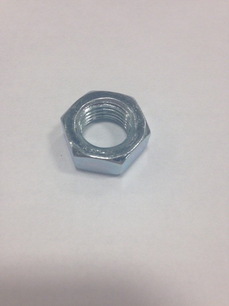 5/16-24 HEX JAM NUT - ZINC (100 ea)
