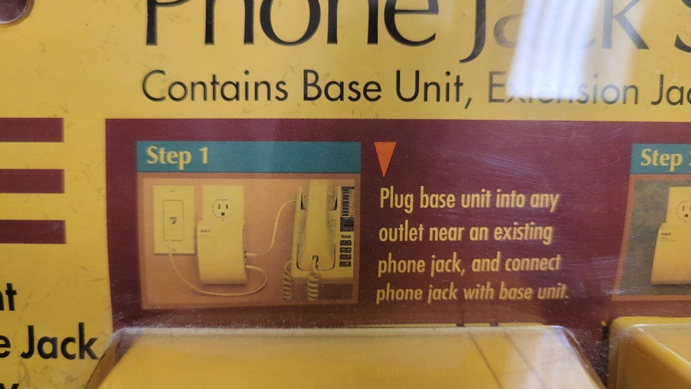 RCA Wireless Phone Jack System Instant Phone jack NOS
