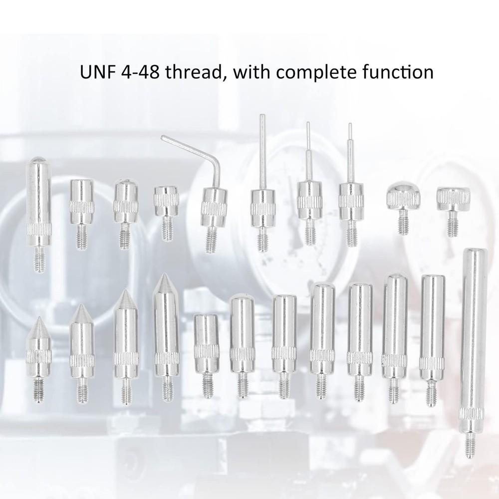 Indicator Point Set Dial Indicator Tips 22Pcs Dial Indicator Points Carbide P...