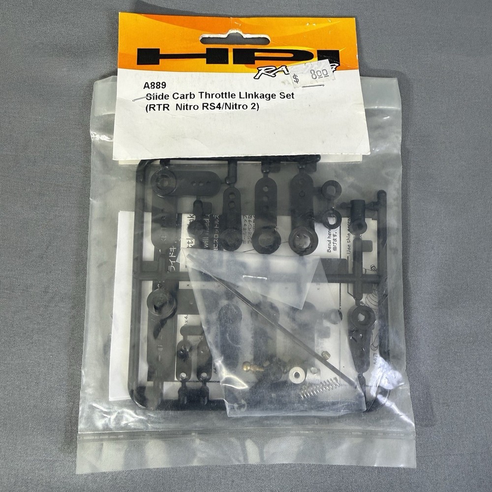 HPI Slide Carb Throttle Linkage Set A889