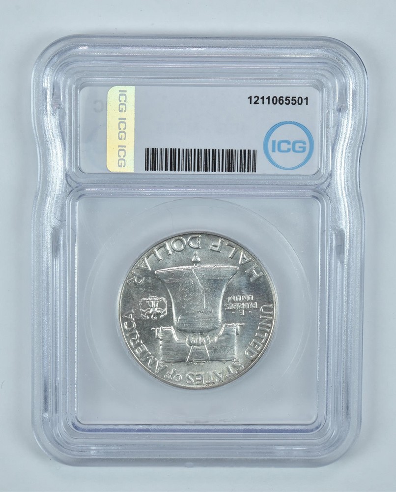 1948 Franklin Half Dollar MS65 ICG