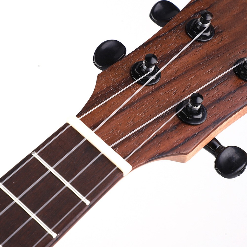 Saddle Ukulele Bridge 4mm Shell Upper&Lower Bridges Accessories for 4 Ukuleles