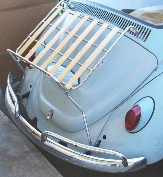 1949-1967 VW Bug "Knock Down" Deck Lid Rack, Painted