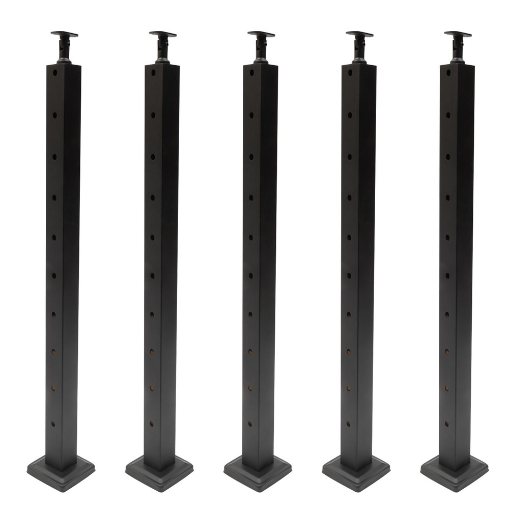 Stainless Steel Cable Railing Post Adjustable Top Angle Line Post 91 5 5cm