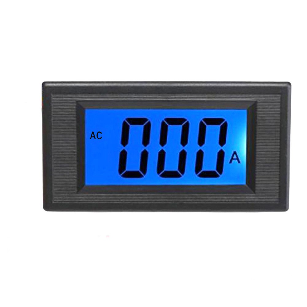 Blue LCD Digital AMP Current Panel Meter Ammeter AC 20A & Shunt