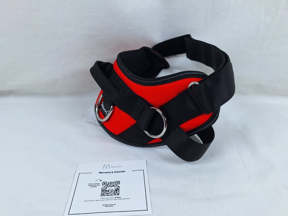 ShawnCo Essential Dog Harness No-Pull Pet Vest Size Medium NEW Orange