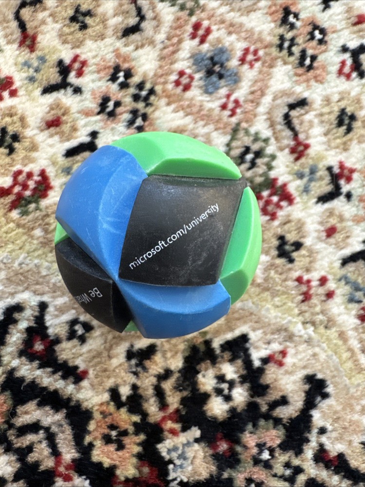 Microsoft University Promo Swag Puzzle Ball