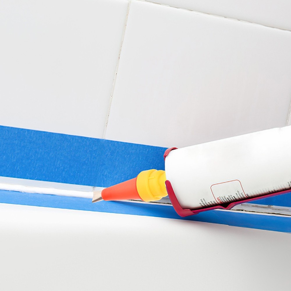 Reusable Caulking Nozzle Tips Applicator Extension Replacement Sealing