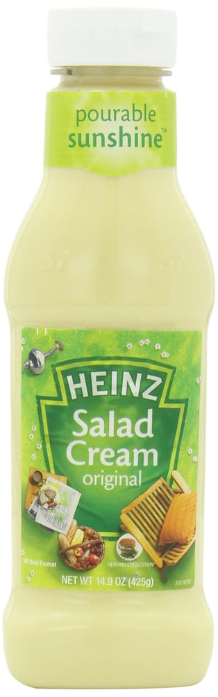 Salad Cream Dressing Squeeze Bottles 14.9oz — 6-Pack Condiment Set