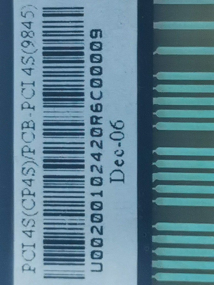 PCB-PCI 4S9845 AN9845 REV. D