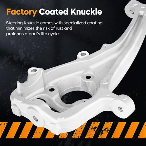 Front Left Driver Side Steering Knuckle Wheel Bearing Hub Assembly for Dodge