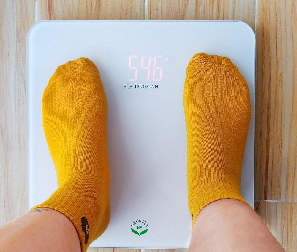 Voice Talking Digital Bathroom Scale Easy Auto Step-On Auto Off Technology