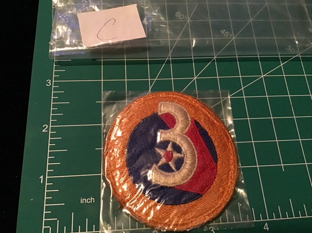 US Army Air Force 3rd Air Force Patch