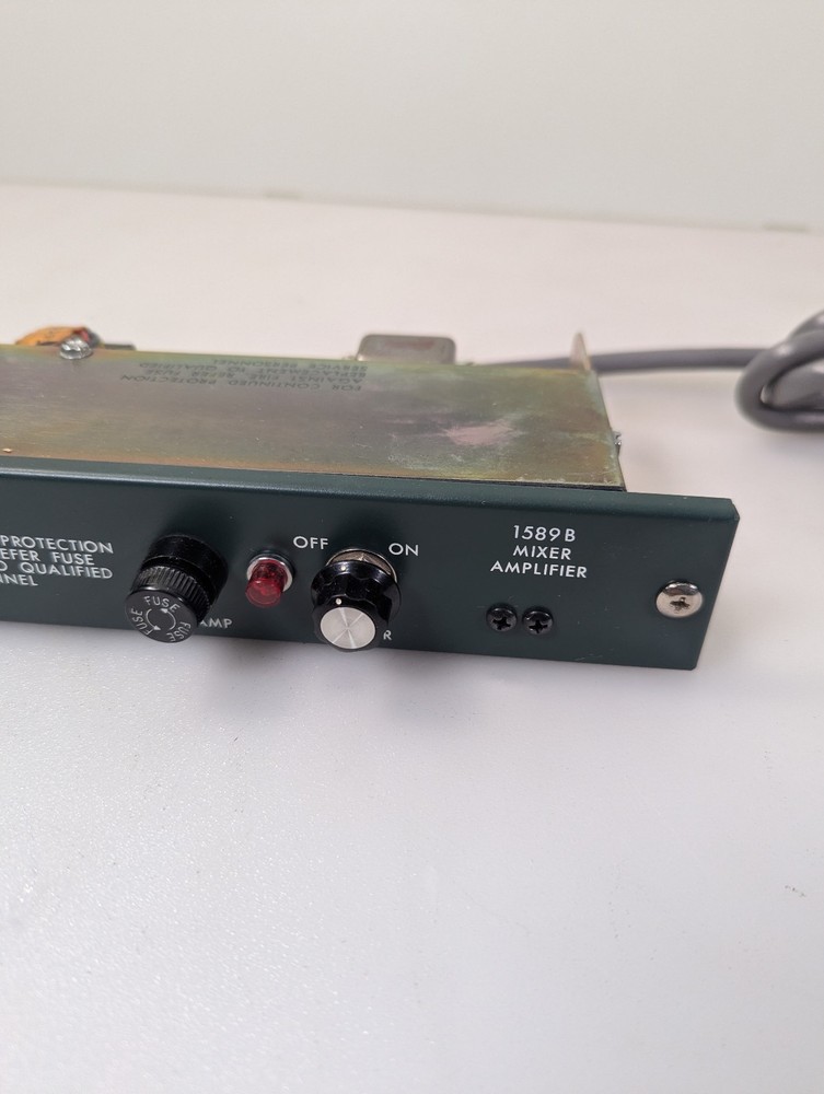 Vintage Altec 1589B Microphone Preamp,Summing Mixer / Parallel Processor(Read)