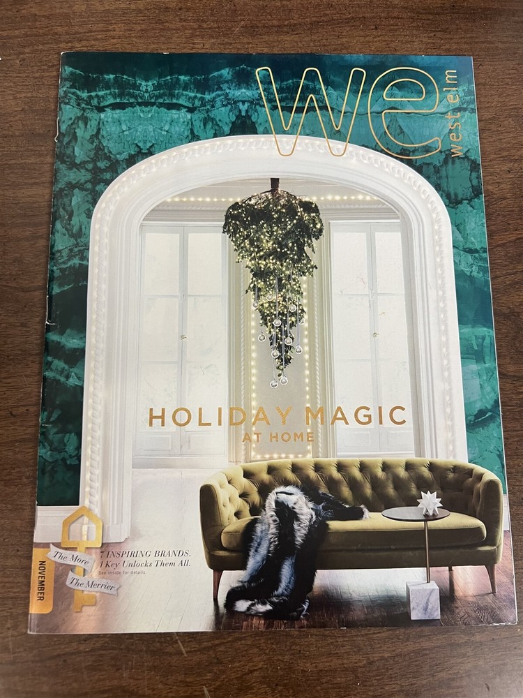 November, 2016 West Elm Catalog