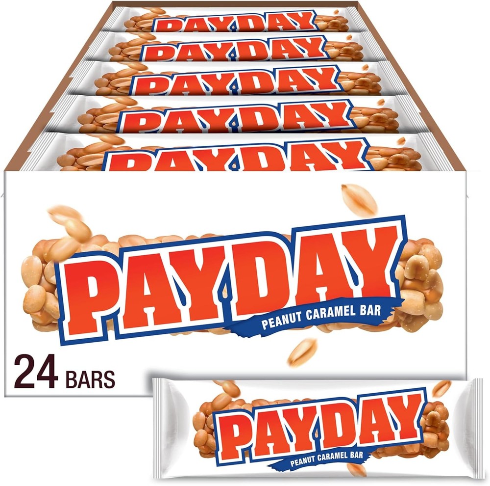 PAYDAY Peanut Carel Candy Bars, ()