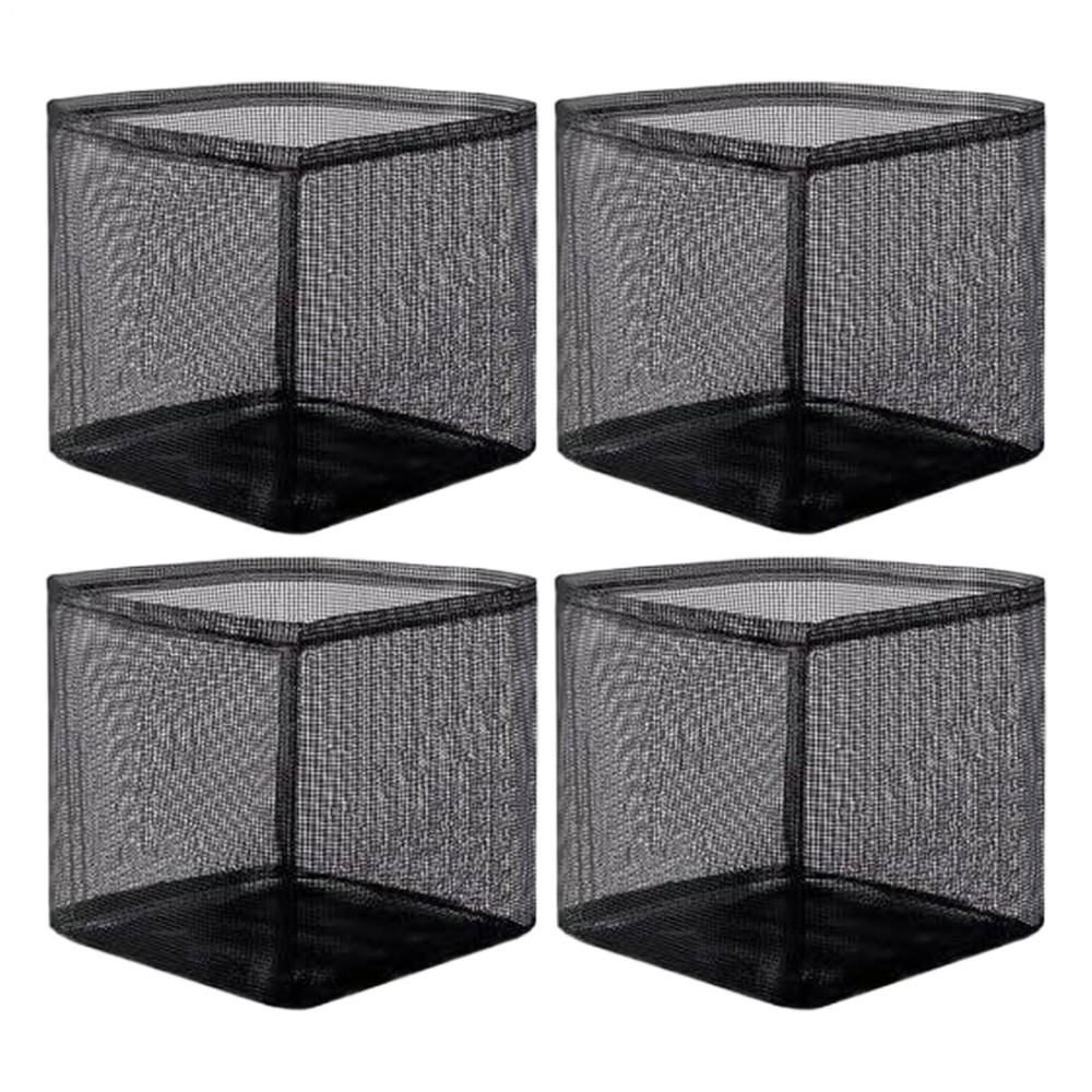 Pond Basket 4 Pieces Reusable Foldable Aquatic Plant Bags Hyacinth