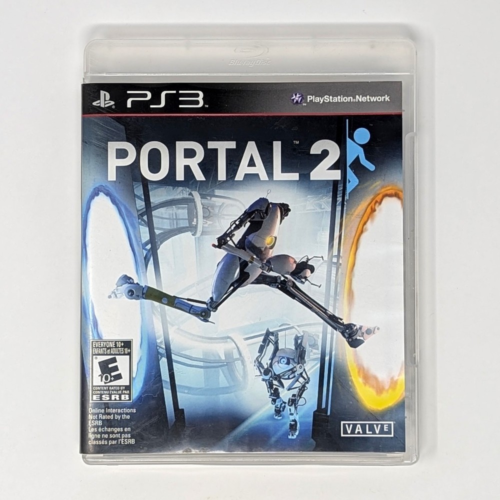 Portal 2 (PS3) Case + Manual + Insert (No Game)