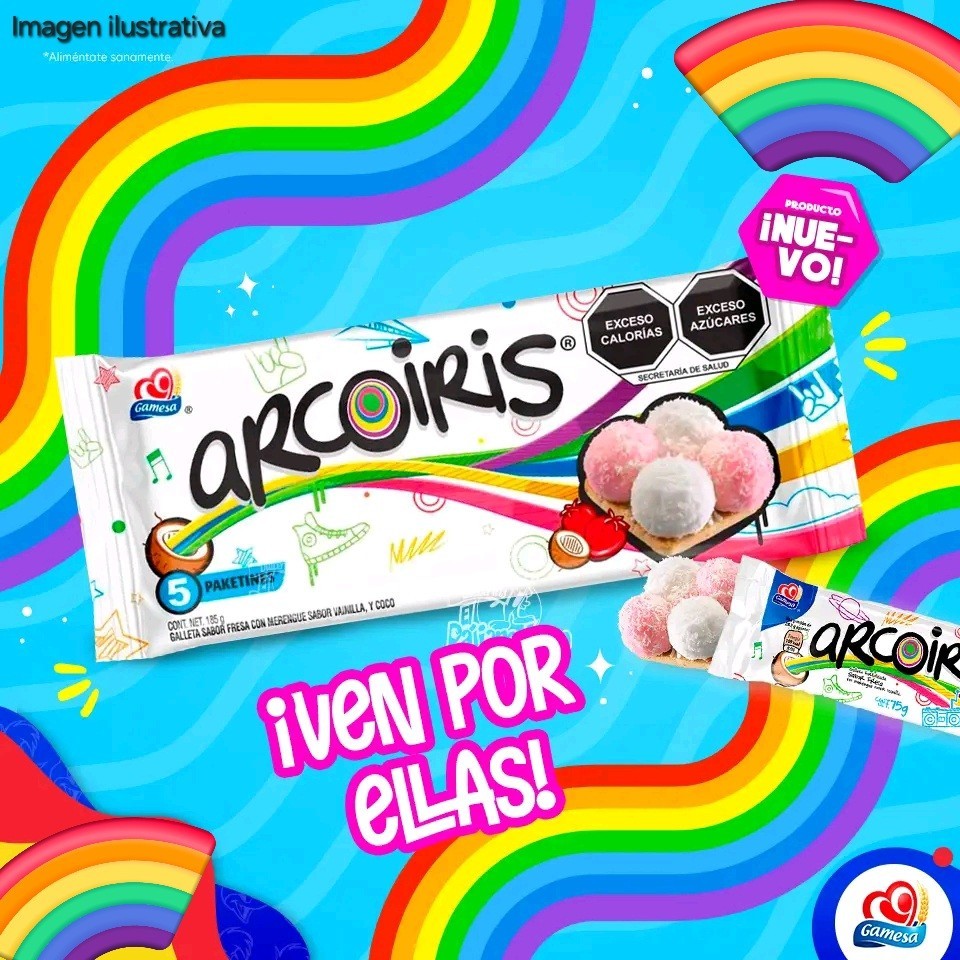 GALLETAS ARCOIRIS/ marshmallow cookie