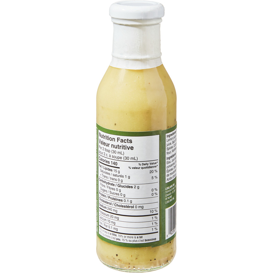 2-Pack President's Choice Lemon Garlic Vinaigrette