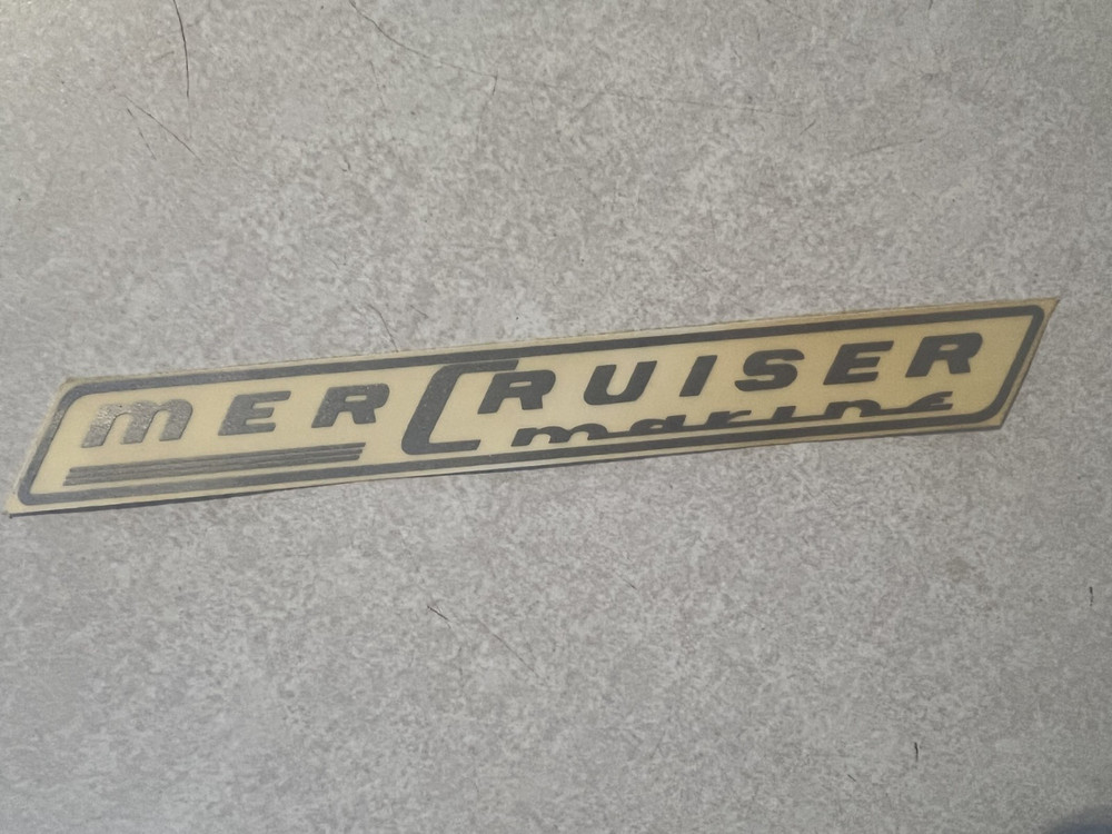 Mercruiser Marine Decal