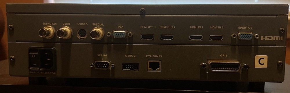 Quantum Data 882E Video Test Instrument - Item C