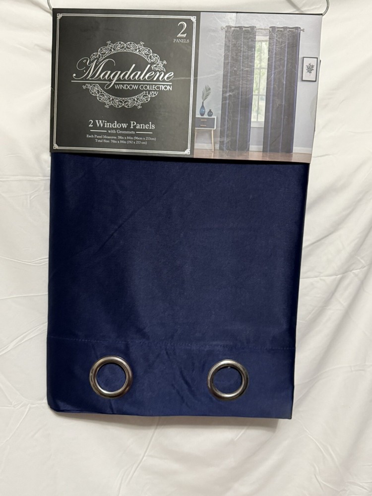 Magdalene Window Collection 2 Window Panels with Grommet