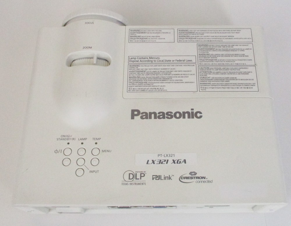 Panasonic PT-LX321 DLP Projector - 850 Hours