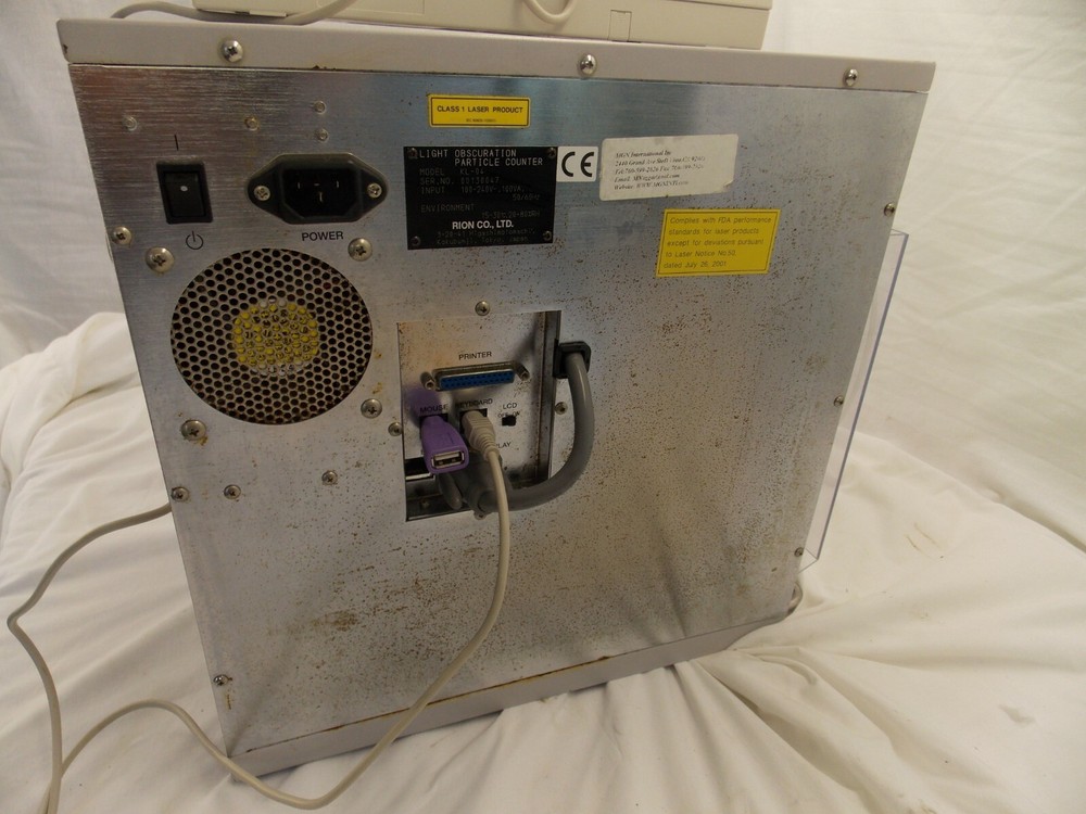 Rion KL-04 Light Obscuration Particle Counter