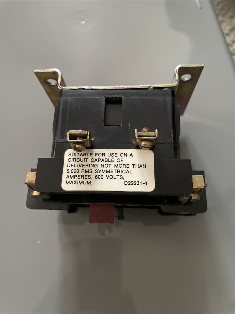 FURNAS 48DC37AA4 Overload Relay Switch 600 VAC MAX