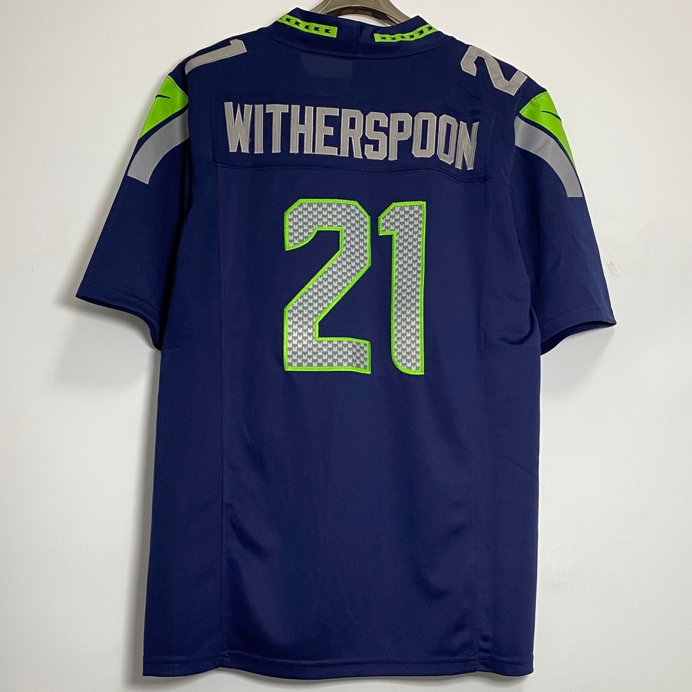 Devon-Witherspoon #21 Blue Brand New Embroidered