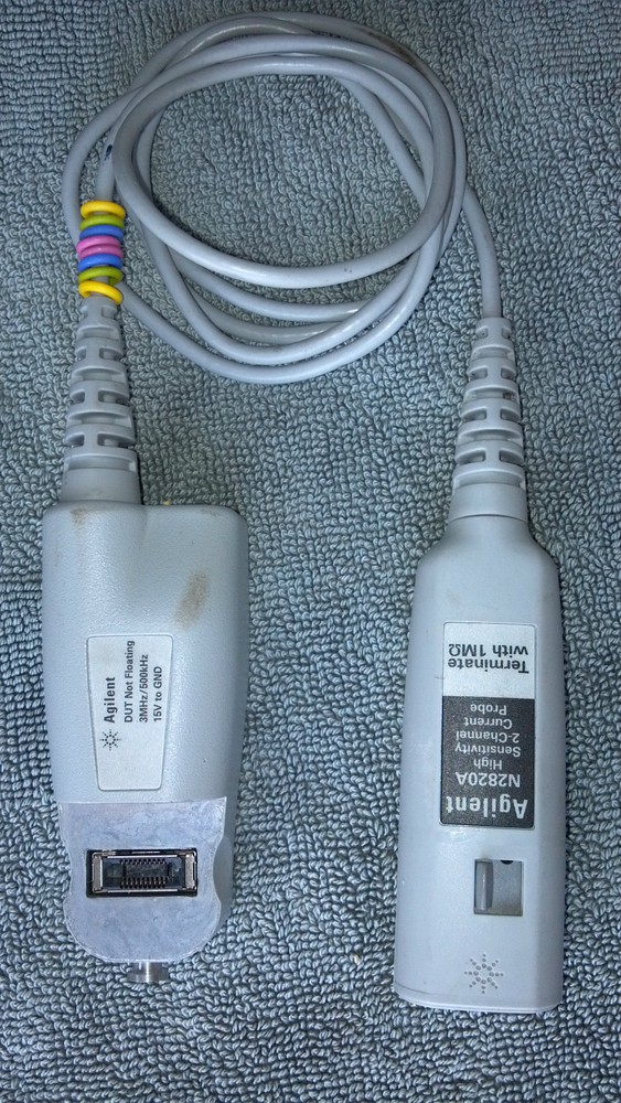 Agilent N2820A High Sensitivity 2Ch AC/DC Current Probe