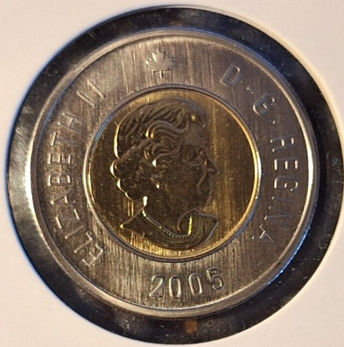 CANADA 2005 TOONIE 2$ DOLLARS - BU -UNC