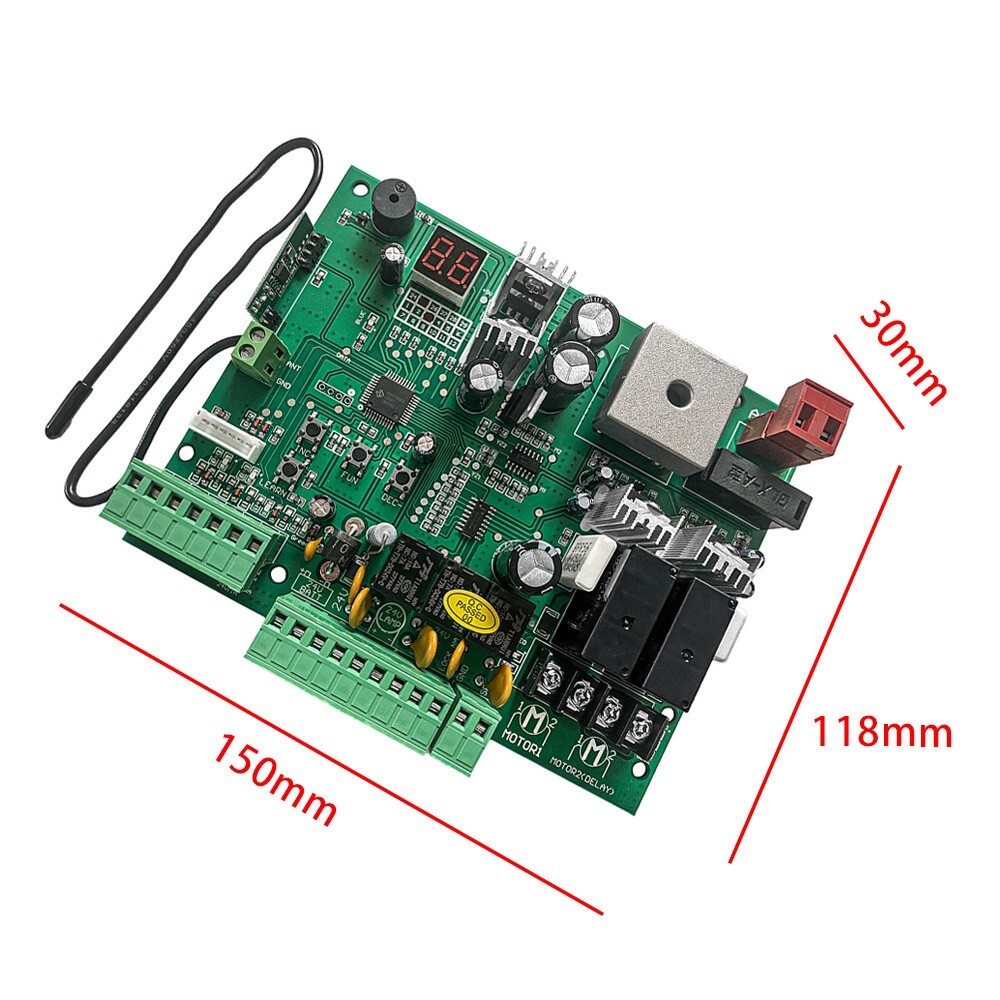 DC 24V PCB Board for Automatic Double Arms Swing Gate Opener Control Board Panel