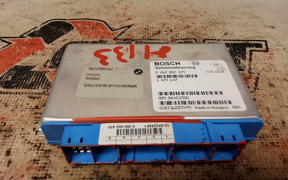 00 BMW 323i TRANSMISSION COMPUTER CONTROL MODULE 7-508-228