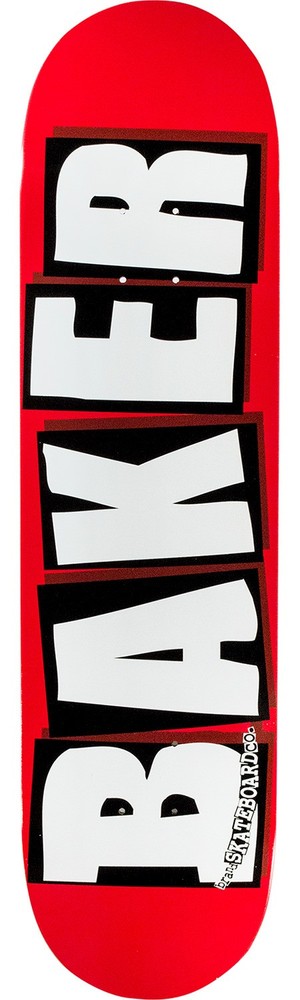 Baker Skateboards Brand Logo 8.12" Skateboard Deck + griptape