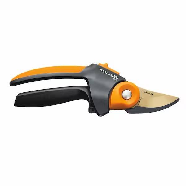 Fiskars P552 X-Series Titanium PowerGear 3/4" CutCapacity Bypass Pruning Shears