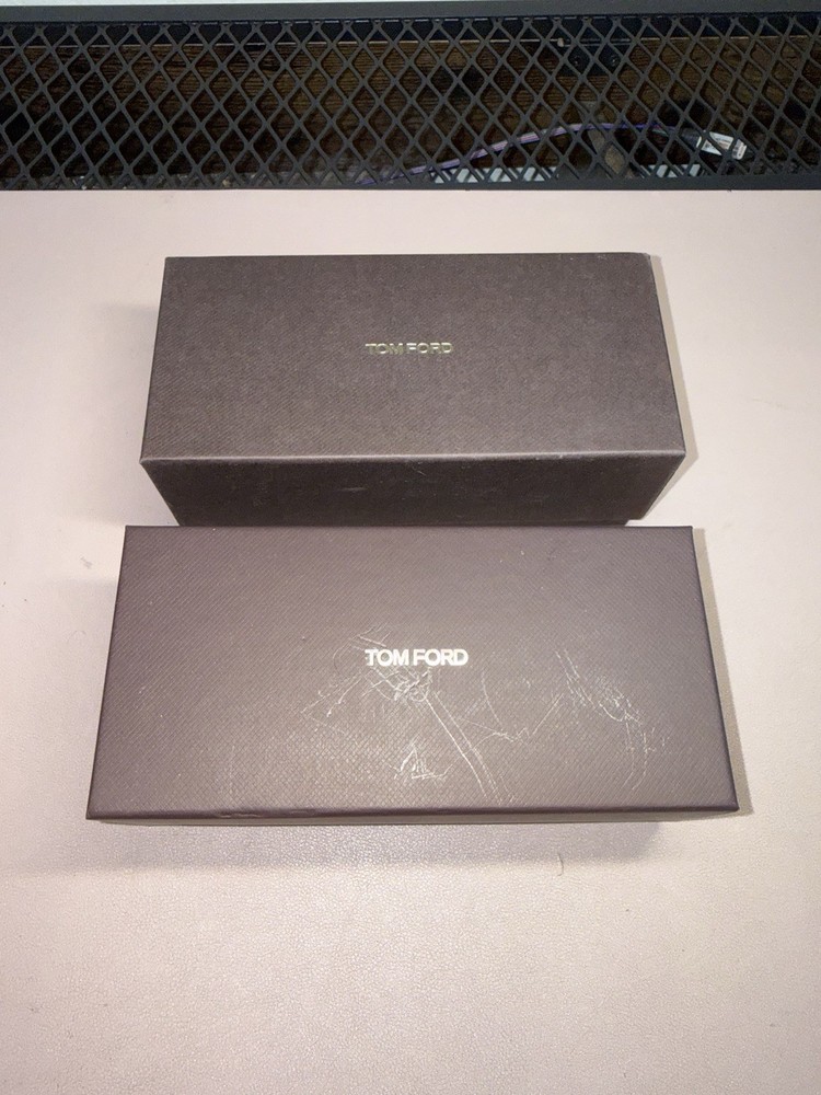 2 Tom Ford Empty Sunglasses Gift Box Only EMPTY Fast Safe Ship In Same Condition