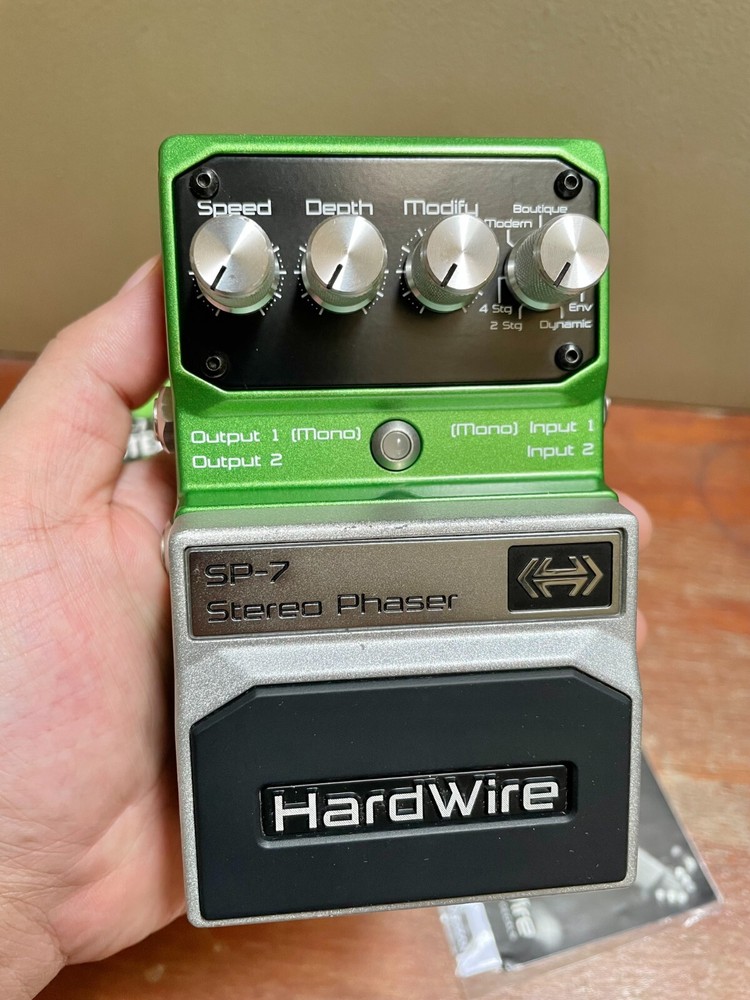 DigiTech Hardwire SP-7 Phaser Guitar Effect Pedal