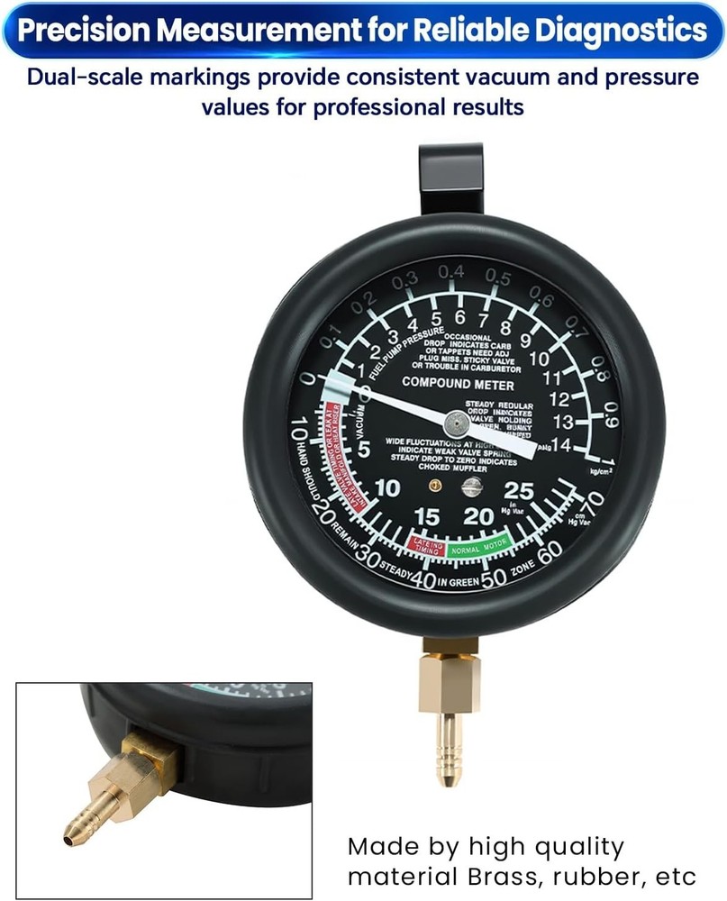 Professional Fuel Pump & Vacuum Tester Kit