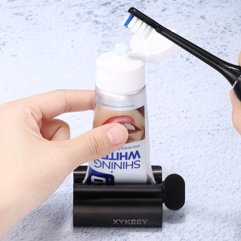 Toothpaste Tube Squeezer - Set of 2 Toothpaste Squeezer Rollers, Metal Toothpast