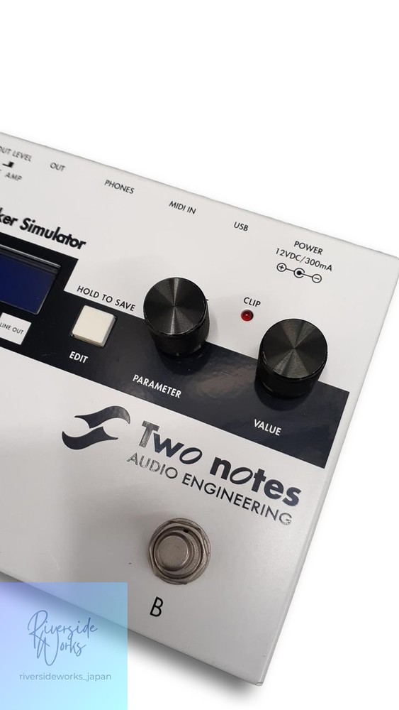 TWO NOTES TORPEDO C.A.B Cabinet Simulator Guitar Effects JP