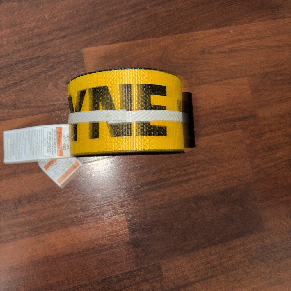 Kinedyne 4" by 30’ Flat Hook Winch Strap