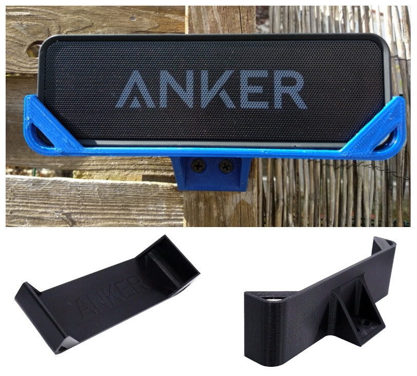 Wall Mount for Anker SoundCore Bluetooth Speaker